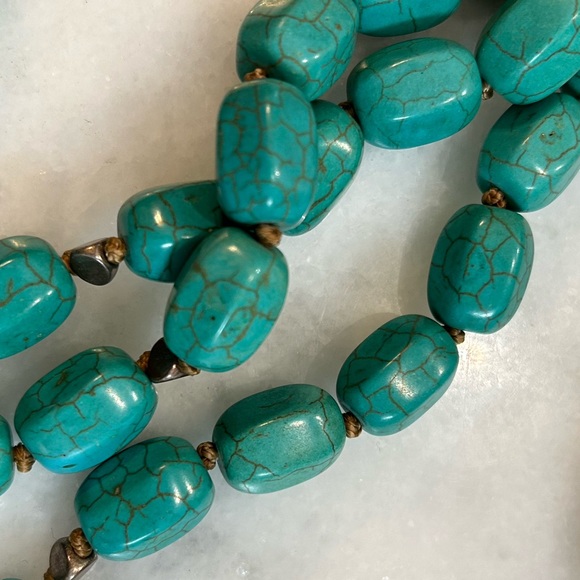 SILPADA N3023 Drops Of The Ocean Howlite Necklace NIB retired - Picture 7 of 9